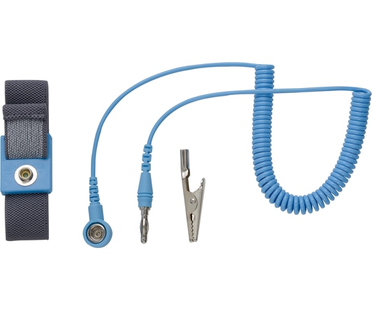 カスタム 防静電リストストラップ AS-109-6 1セット (ご注文単位1セット)【直送品】