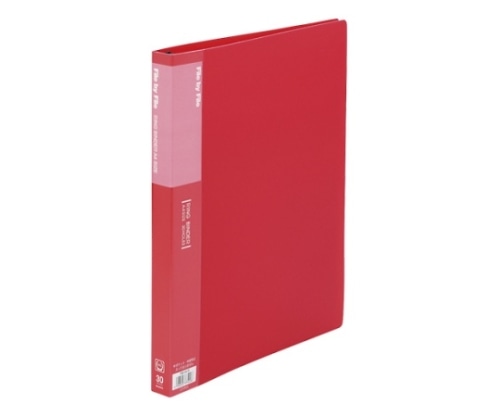 ビュートン リングバインダー (背幅:25mm) レッド RB-A4-R 1冊(ご注文単位1冊)【直送品】