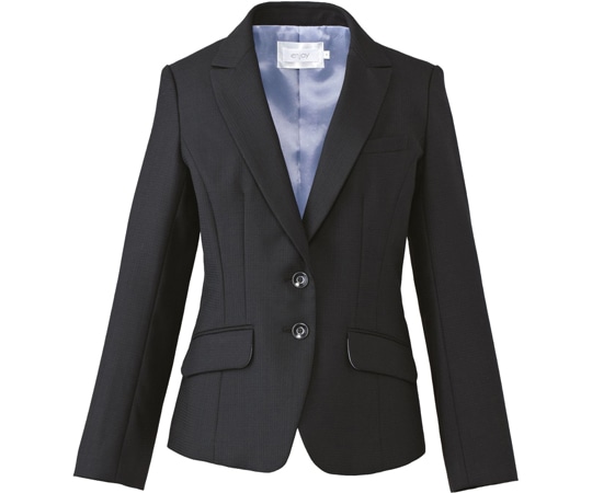 カーシーカシマ ENJOY ジャケット AIR CHIDORI WINDOWPANE ブラック 5号 EAJ526 1枚（ご注文単位1枚）【直送品】