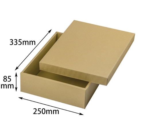 ヤマニパッケージ 贈答箱 ナチュラルBOX29号 ヒモ無 100枚 16-29N 1ケース（ご注文単位1ケース）【直送品】