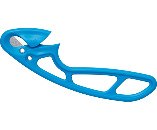 貝印カミソリ 異物混入対策フックナイフ ブルー 1箱(100本×2箱入) 750BH0860 1箱(ご注文単位1箱)【直送品】