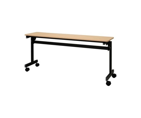 アール・エフ・ヤマカワ シンプルフォールディングテーブルⅢ W1500×D400 ナチュラル RFFT3-1540NA 1台(ご注文単位1台)【直送品】