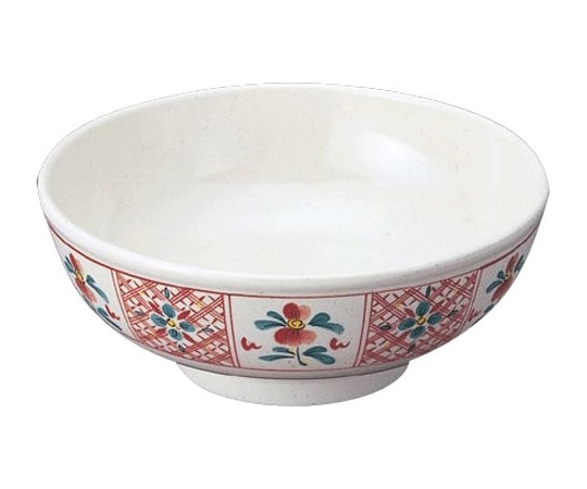 Daiwa 麺鉢 赤絵(あかえ)ベージュ TD-916-ABE 1個(ご注文単位1個)【直送品】