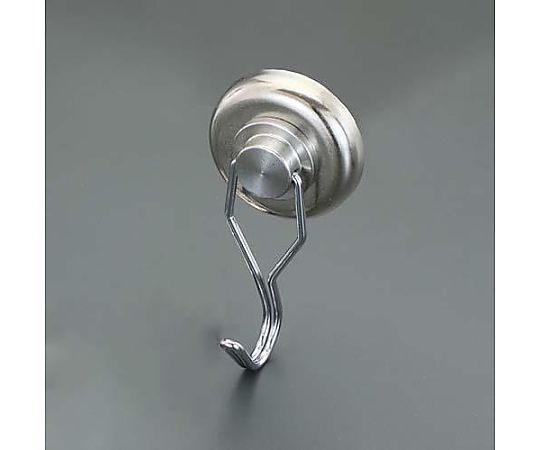 アズワン φ25mm/18kg マグネットフック(スイベル式/シルバー) EA781ET-60A 1個（ご注文単位1個）【直送品】