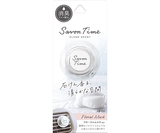 CARALL サボンタイムクリップ フローラルムスク 3495 1個（ご注文単位1個）【直送品】