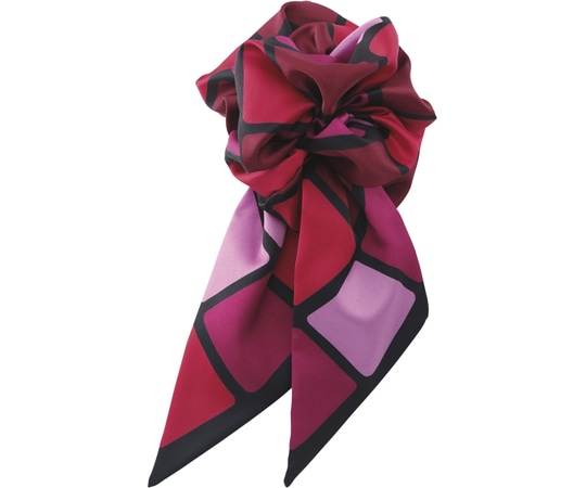 カーシーカシマ ENJOY スカーフ 560-9 レッド EAZ560 1枚（ご注文単位1枚）【直送品】