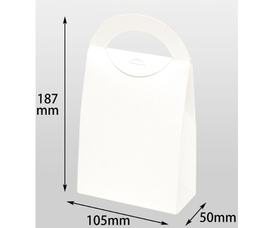 ヤマニパッケージ 贈答箱 ハンディースリムBOX M 白 200枚 16-325 1ケース（ご注文単位1ケース）【直送品】