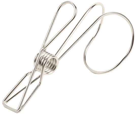 パール金属 メタリア ステンレス製 かけられるマルチクリップ 太パイプ用 4個セット HB6180 1個（ご注文単位1個）【直送品】