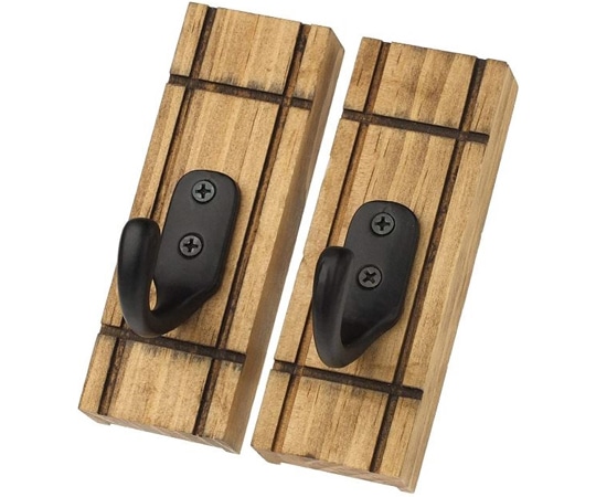 ライフサーブ Coat Hook(2個入り)(ブラウン)  1個(ご注文単位1個)【直送品】