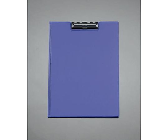 エスコ A4/E型 クリップホルダー(ダークブルー) EA762DB-23 1枚(ご注文単位1枚)【直送品】