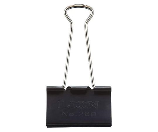 エスコ 51mm/150枚 バインダークリップ(10個) EA762FB-7 1箱(ご注文単位1箱)【直送品】