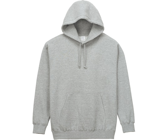 ボンマックス 10オンス フードプルパーカ(裏パイル) モクグレー LL MS2135 1枚（ご注文単位1枚）【直送品】