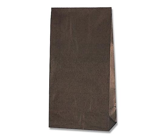 アズワン 130x 80x235mm カラー紙袋(こげ茶/100枚) EA927SB-73 1パック（ご注文単位1パック）【直送品】