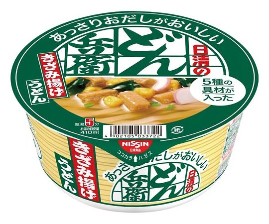 日清食品 あっさりおだしのどん兵衛 きざみ揚げうどん 1ケース(12個入) 27884 1ケース※軽（ご注文単位1ケース）【直送品】