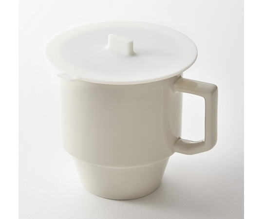 山崎実業 カップカバー アクア ホワイト 2877 1個（ご注文単位1個）【直送品】