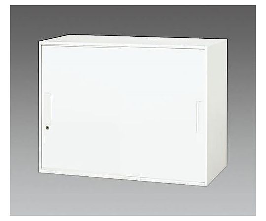 エスコ 900x400x 690mm 収納庫(2枚引き戸) EA954DH-3 1台(ご注文単位1台)【直送品】