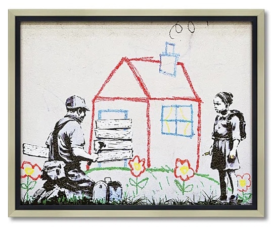 ユーパワー バンクシー｢プレイハウス｣ BK-10005 1個（ご注文単位1個）【直送品】