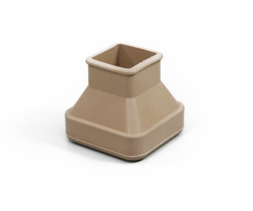 光 フリーサイズゴム脚キャップ 角 20~30ミリ ベージュ 4個入 FG4-2302 1パック(ご注文単位1パック)【直送品】