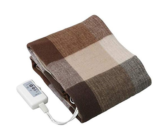 山善(YAMAZEN) 電気ひざ掛け毛布 ブラウン YHK-45(T) 1枚(ご注文単位1枚)【直送品】