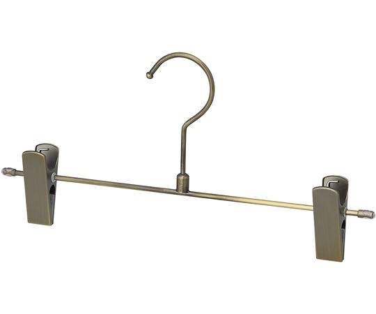 アズワン スチール製ボトムハンガー アンティークゴールド 50本入 61-810-62-6 1箱（ご注文単位1箱）【直送品】