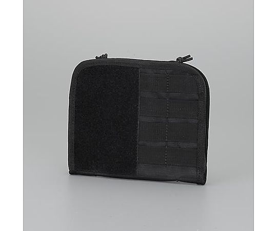 アズワン 203x165x 25mm 小物ポーチ(黒) EA925DB-37 1個(ご注文単位1個)【直送品】