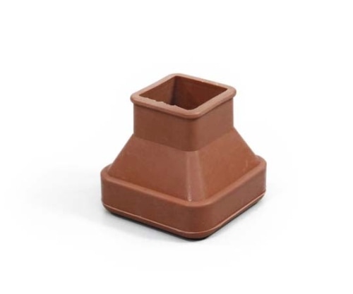 光 フリーサイズゴム脚キャップ 角 20~30ミリ用 茶 4個入 FG4-2301 1パック(ご注文単位1パック)【直送品】