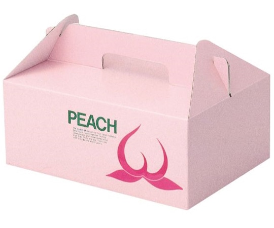 ヤマニパッケージ 青果用贈答箱 桃手提 100枚 L-170B 1ケース（ご注文単位1ケース）【直送品】