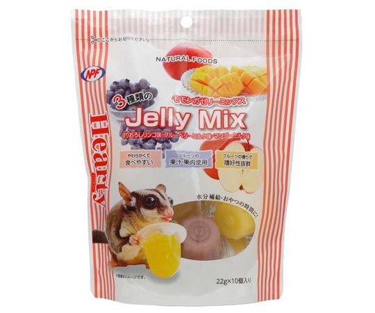 ナチュラルペットフード ハーティー 3種類のモモンガゼリーミックス 22g×10個入 2583 1個（ご注文単位1個）【直送品】