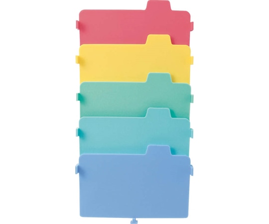 ライオン事務器 仕切板 No.51・100用 名刺整理箱 No.51・100用  1袋(ご注文単位1袋)【直送品】