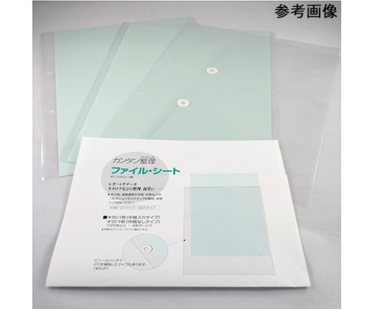 さくらサイエンス ファイルシート A4 2穴 中紙入 1000枚入  1箱(ご注文単位1箱)【直送品】