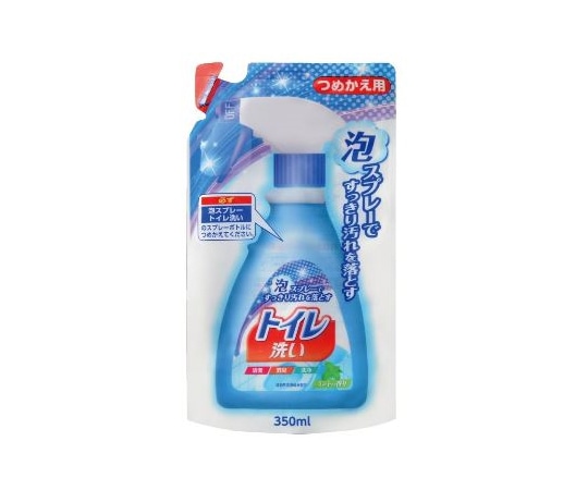 日本合成洗剤 泡スプレー トイレの洗剤 つめかえ用 350mL 1個(350ml入)  1個(ご注文単位1個)【直送品】