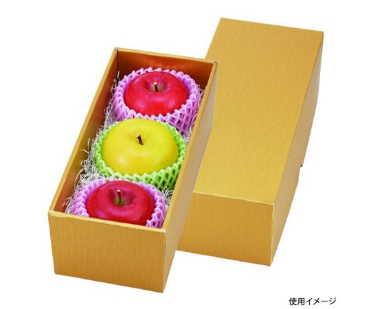 ヤマニパッケージ 青果用贈答箱 ゴールド20 50枚 L-2362 1ケース（ご注文単位1ケース）【直送品】