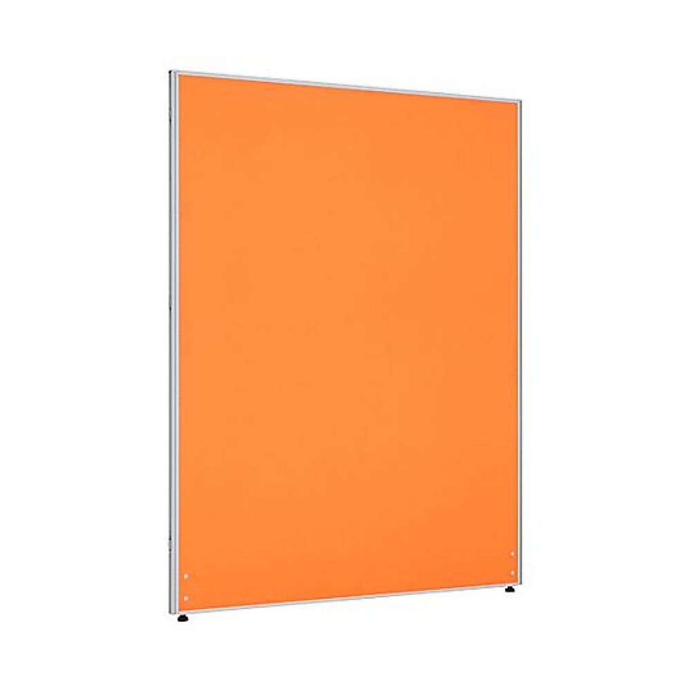 カグクロ クロス ローパーテーション オレンジ H1600×W1200mm PN1216-OR 1台(ご注文単位1台)【直送品】
