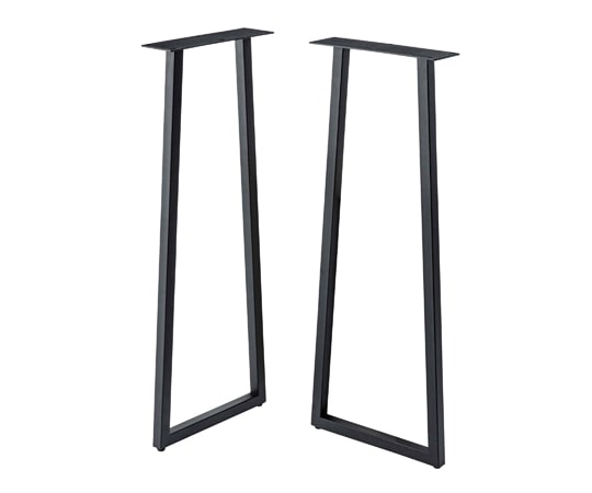 東谷 デスク 脚 (2脚組) ブラック JPT-263 1個(ご注文単位1個)【直送品】