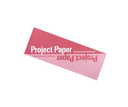 オキナ プロジェクトペーパー B5ハーフ インカローズ PH1666 1冊（ご注文単位1冊）【直送品】