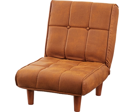 東谷 フロアソファ キャメル RKC-937CA 1個（ご注文単位1個）【直送品】