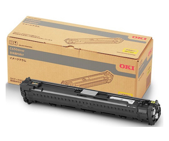 OKI イメージドラム イエロー (C650dnw) DR-C4EY 1台(ご注文単位1台)【直送品】