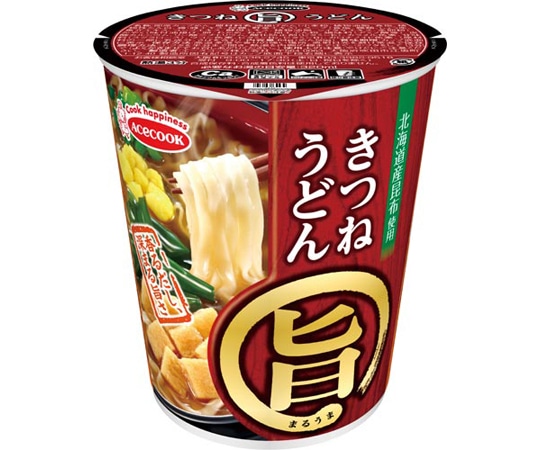 エースコック まる旨 きつねうどん 12個入 296506 1箱※軽（ご注文単位1箱）【直送品】