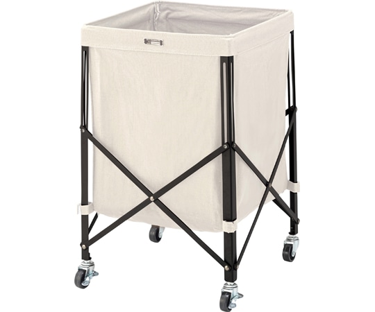 東谷 フォールディングバスケットワゴン アイボリー MIP-74IV 1個（ご注文単位1個）【直送品】