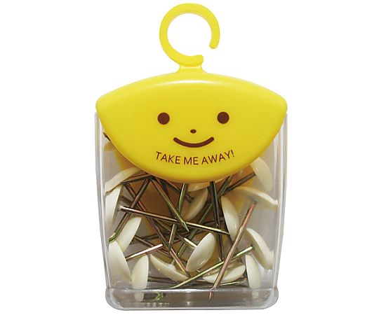 ミツヤ カーペットピン白 20本×5箱入 TM-2-WH 1ケース（ご注文単位1ケース）【直送品】