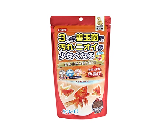イトスイ 金魚の主食 納豆菌色揚げ 小粒 200g  1袋（ご注文単位1袋）【直送品】