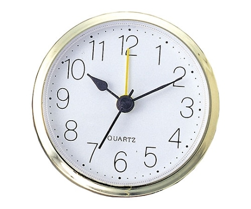 アーテック 丸型時計 ゴールド アラーム付 5153 1箱(ご注文単位1箱)【直送品】