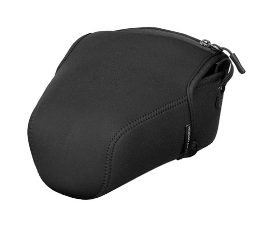 ハクバ写真産業 ルフトデザイン スリムフィット カメラジャケット L-120 ブラック DCS-03L120BK 1個（ご注文単位1個）【直送品】