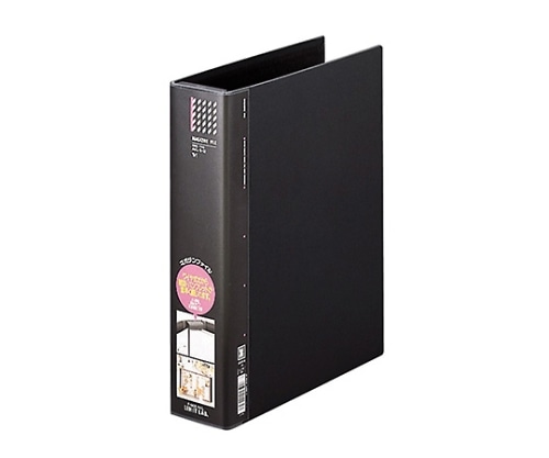 LIHITLAB マガジンファイル ブラック F1403 1冊(ご注文単位1冊)【直送品】