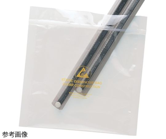 DESCO ESDバッグ STATFREE 透明 ジップ式 305mm×457mm 100枚 13885 1セット (ご注文単位1セット)【直送品】
