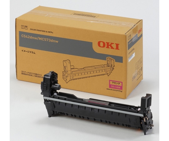 OKI イメージドラム マゼンタ(MC573dnw/C542dnw) DR-C4BM 1個(ご注文単位1個)【直送品】