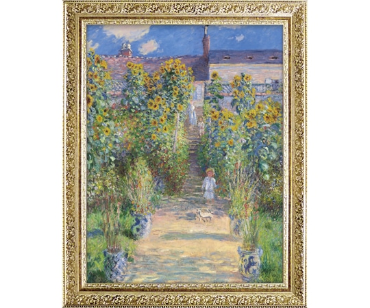 ユーパワー ミュージアムアートシリーズ モネ｢ヴェトゥイユの画家の庭｣ MW-14016 1個（ご注文単位1個）【直送品】