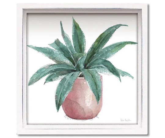 ユーパワー ロハス ミニアートフレーム リサ オーディット｢ミックス グリーン サキュレント1｣ LA-01255 1個（ご注文単位1個）【直送品】