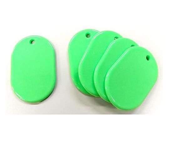 エスコ 45x30mm アクリルパール板(黄緑/5枚) EA956V-3A 1pk(ご注文単位1pk)【直送品】