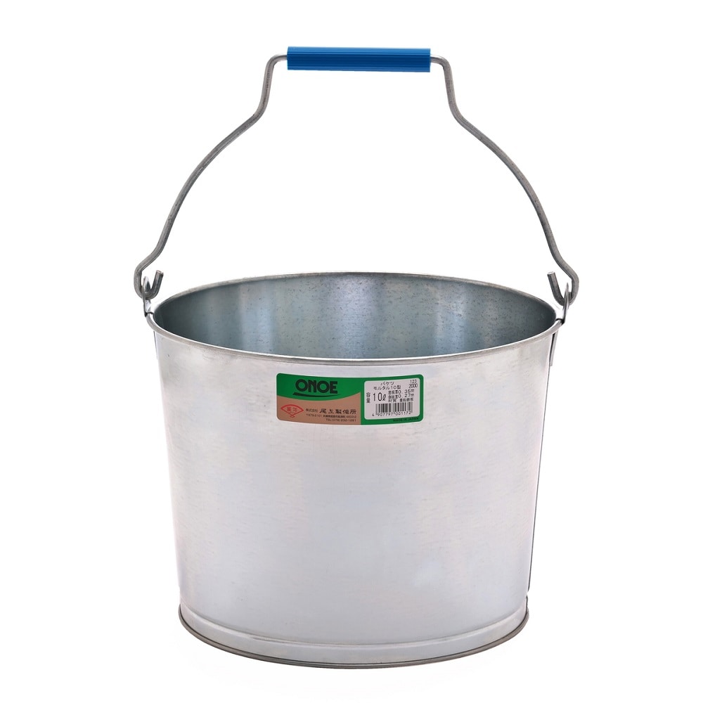 尾上製作所 萬年 バケツモルタル 10型 10L 1個(ご注文単位1個)【直送品】